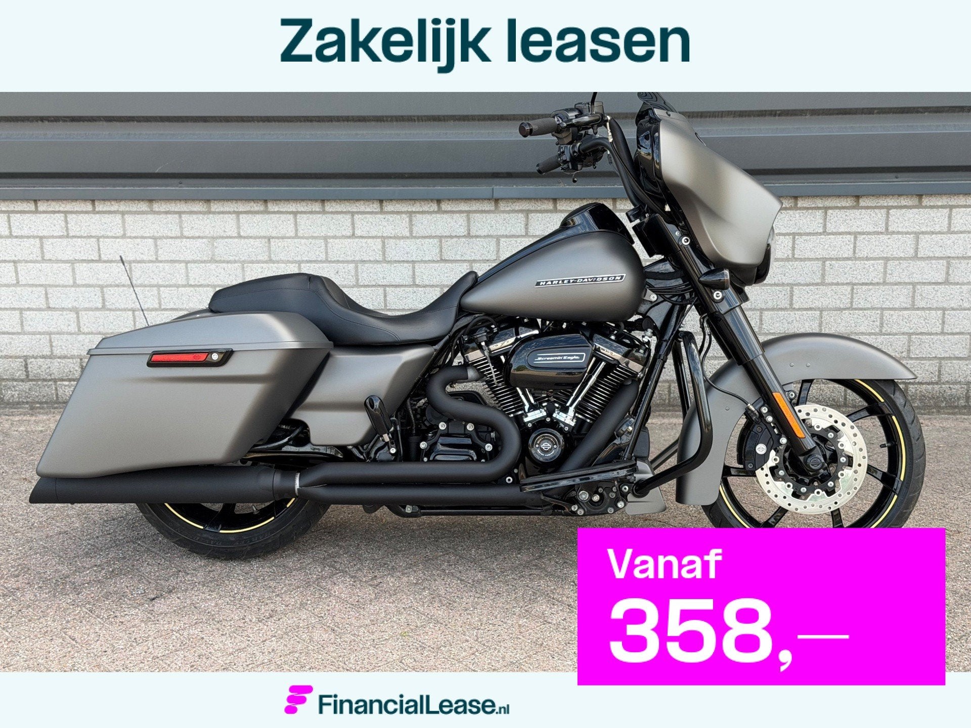 Harley Davidson FLHXS Street Glide Special Screaming eagle M, Bedrijf, Meer dan 35 kW, Toermotor, LED Verlichting