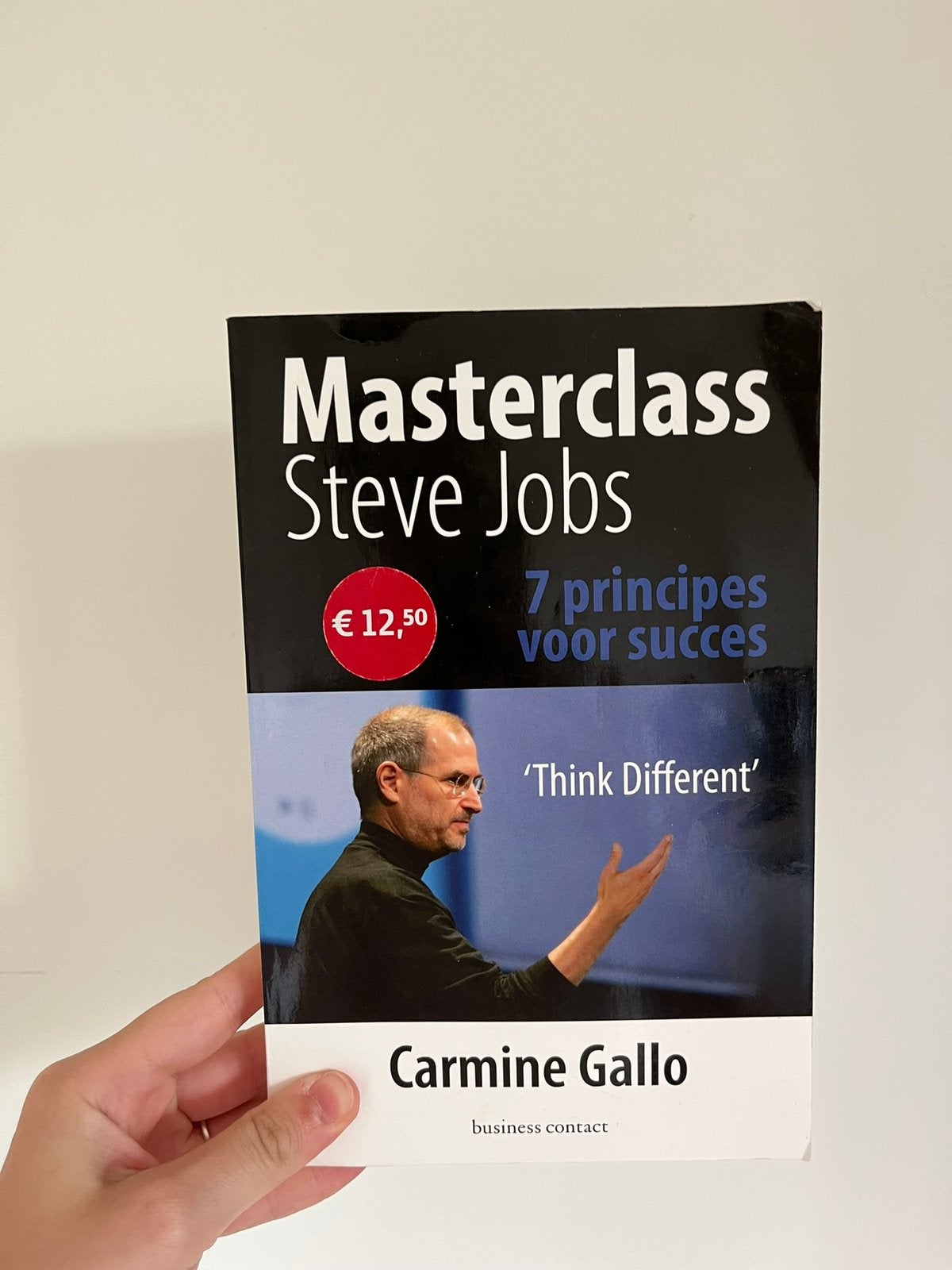 Masterclass Steve Jobs van Carmine Gallo ISBN: 9789047006480, Ophalen of Verzenden, Gelezen, Management