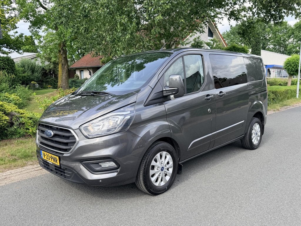 Ford Transit Custom 2.0 TDCI L1H1 DC 130PK Automaat•Leder, Euro 6, 4 cilinders, Bedrijf, Diesel