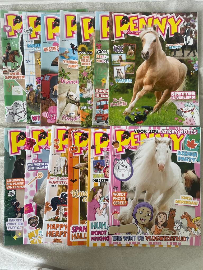 Penny tijdschriften - Nr. 13-25 Jaargang 2025, Ophalen, Zo goed als nieuw, Overige typen