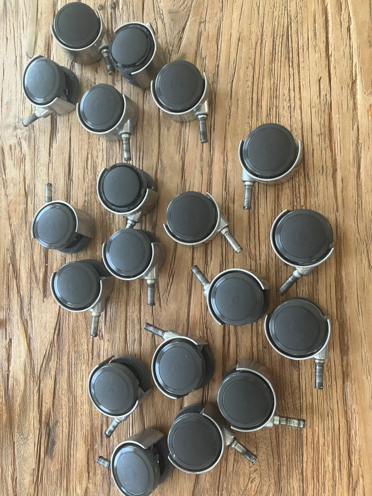 Wieltjes voor Oxford/ Giraffe stoel van Fritz Hansen, Huis en Inrichting, Ophalen of Verzenden, Zwart