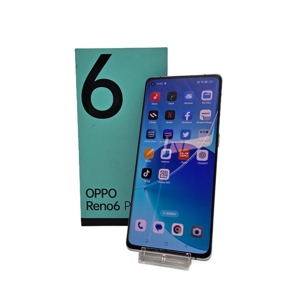 Oppo Reno6 Pro 5G 12GB 256GB Lunar Gray in Goede Staat, Telecommunicatie, Mobiele telefoons | Overige merken, Oppo, Zo goed als nieuw