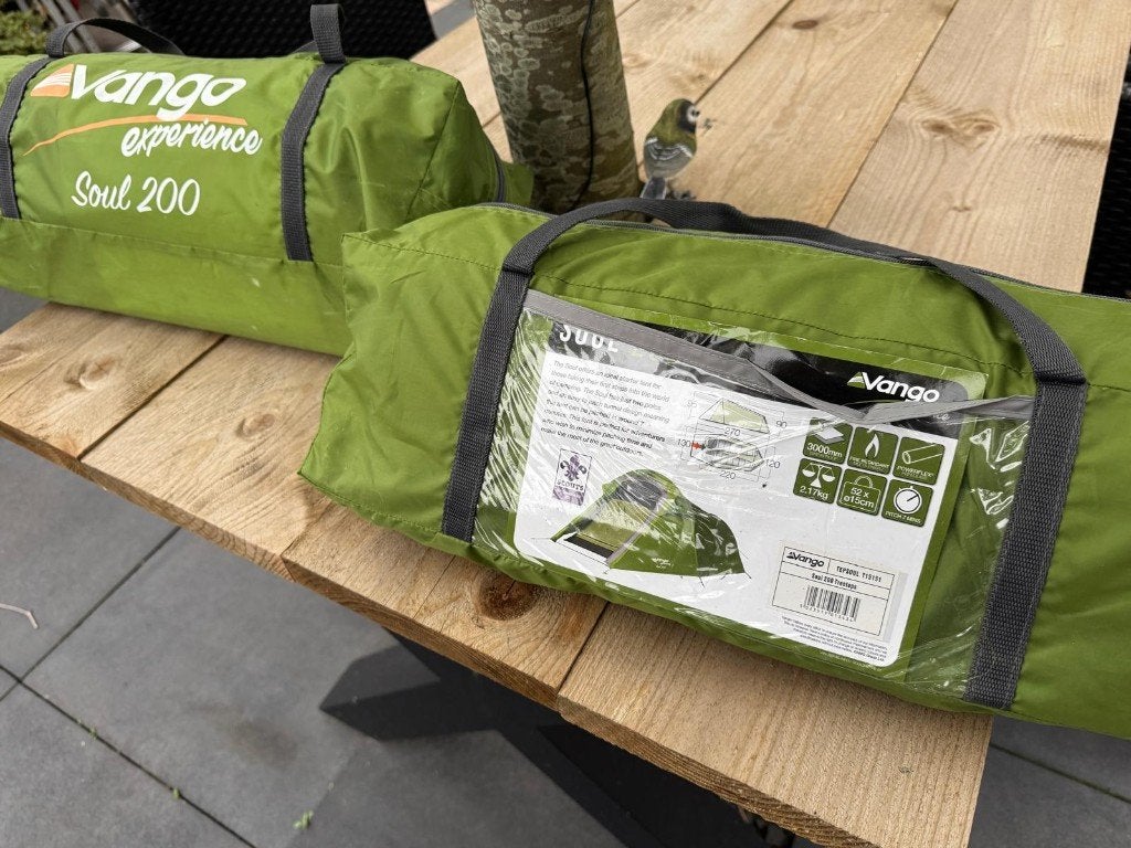 Te Koop 2x Vango tent, Ophalen of Verzenden, Zo goed als nieuw, Tot en met 2