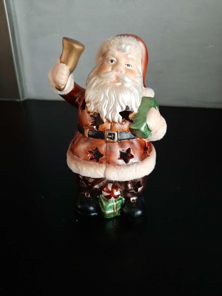 Kerstman waxinelichthouder!, Diversen, Kerst, Gebruikt, Ophalen of Verzenden