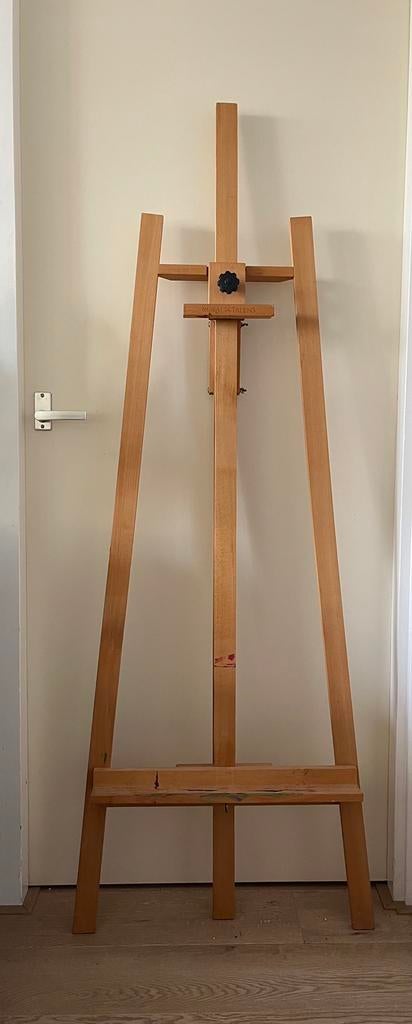 Royal Talens driepoot beukenhouten atelier-ezel, Ophalen, Gebruikt, Ezel