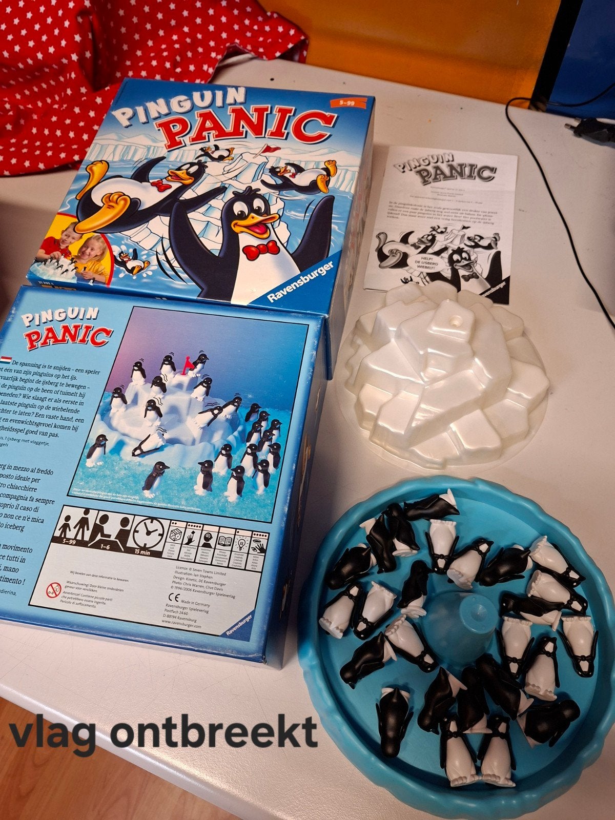 pinguïn panic, Ophalen, Zo goed als nieuw