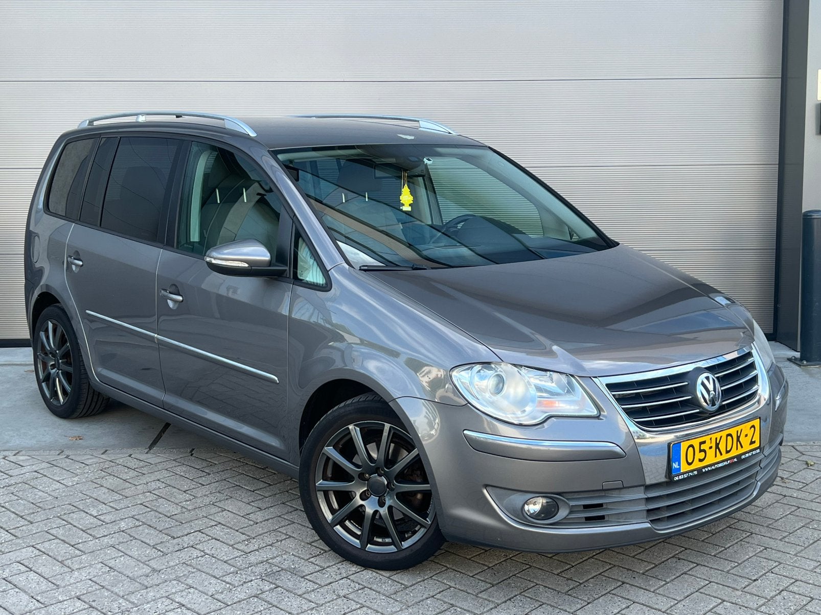 Nette Grijze Volkswagen Touran 1.4 TSI FaceLift/140PK/APK/AC, Auto's, Voorwielaandrijving, Stof, 4 cilinders, Bedrijf