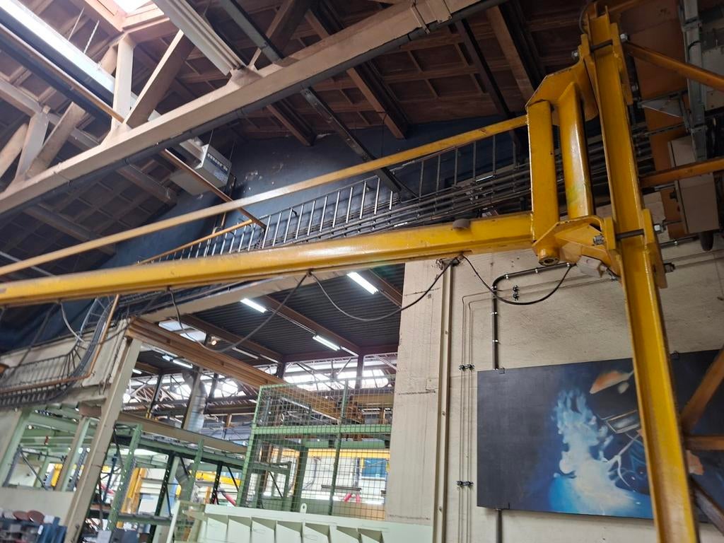 Demag 500kg zwenkkraan 6m bereik, Ophalen of Verzenden