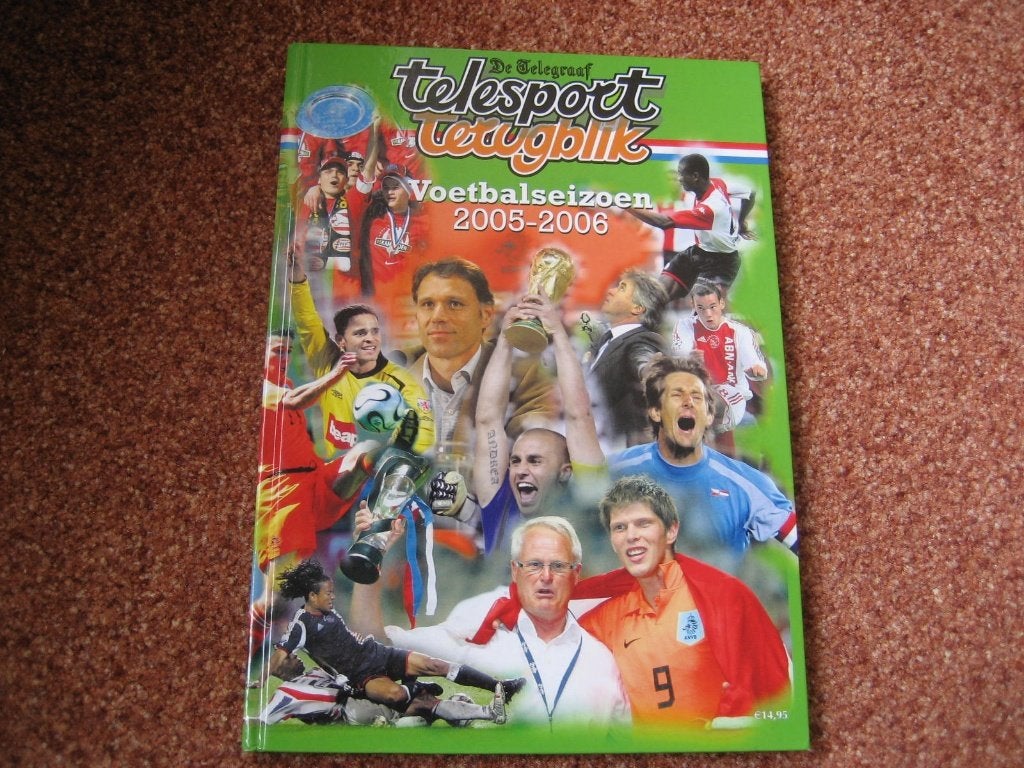 Voetbal/ telegraaf telesport/terugblik 2005-2006, Verzamelen, Sportartikelen en Voetbal, Ophalen of Verzenden, Nieuw, Overige binnenlandse clubs