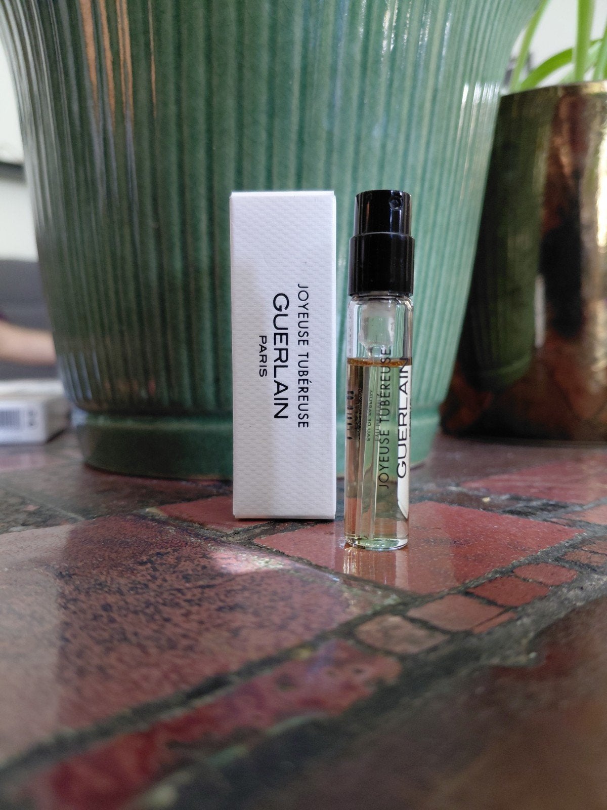Guerlain Joyeuse Tubéreuse parfum sample, Verzenden, Zo goed als nieuw