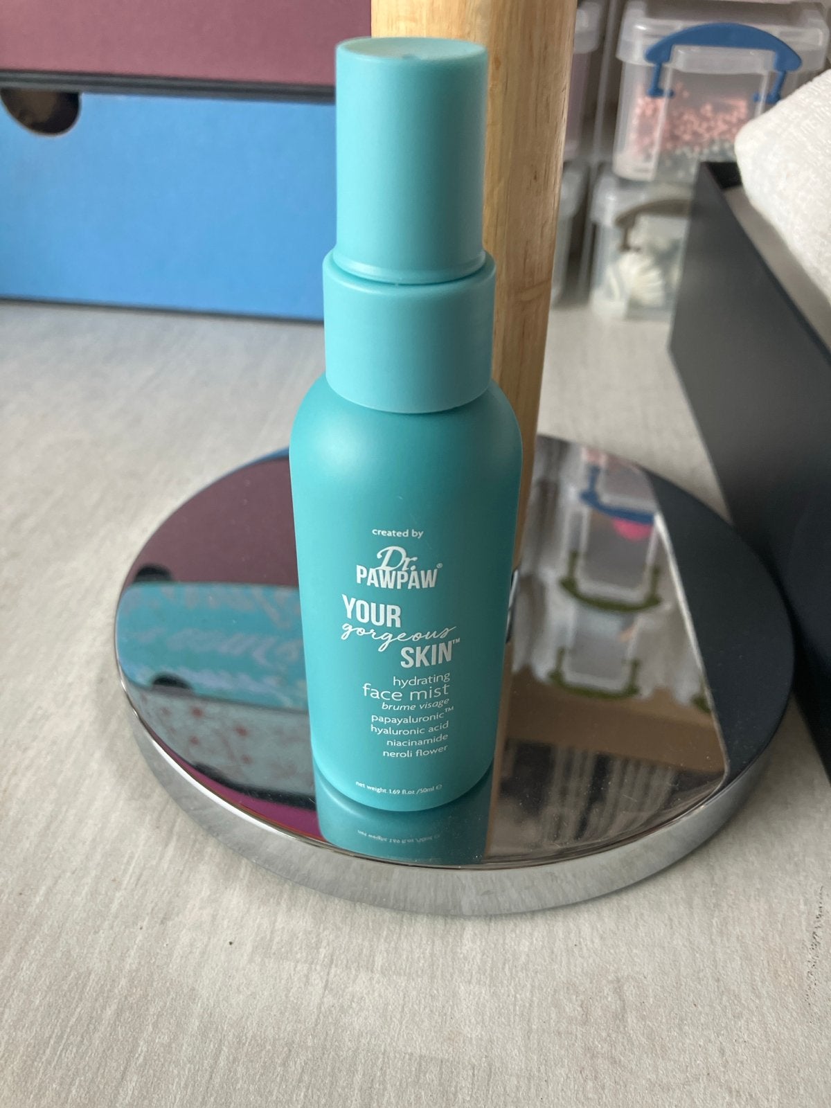 Dr.PAWPAW Your Gorgeous Skin Hydrating Face Mist, Ophalen of Verzenden, Zo goed als nieuw, Gehele gezicht, Verzorging