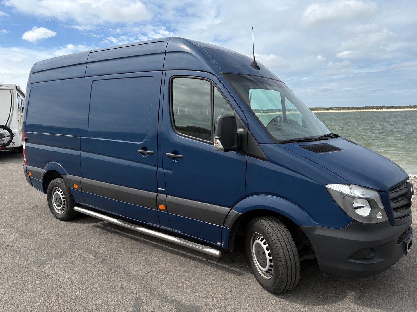 Sprinter 316 L2H2 2018 163pk 7tronics 3500kg trekhaak, Achterwielaandrijving, 4 cilinders, Blauw, 163 pk