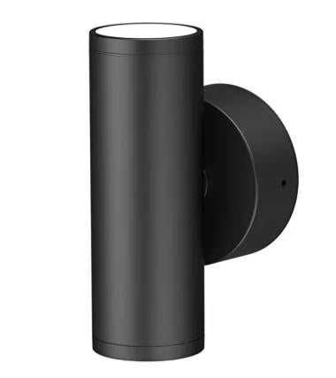 6x Opple wandspot Led zwart 20W 4000K IP65, Ophalen, Minder dan 50 watt, Wandlamp, Aluminium