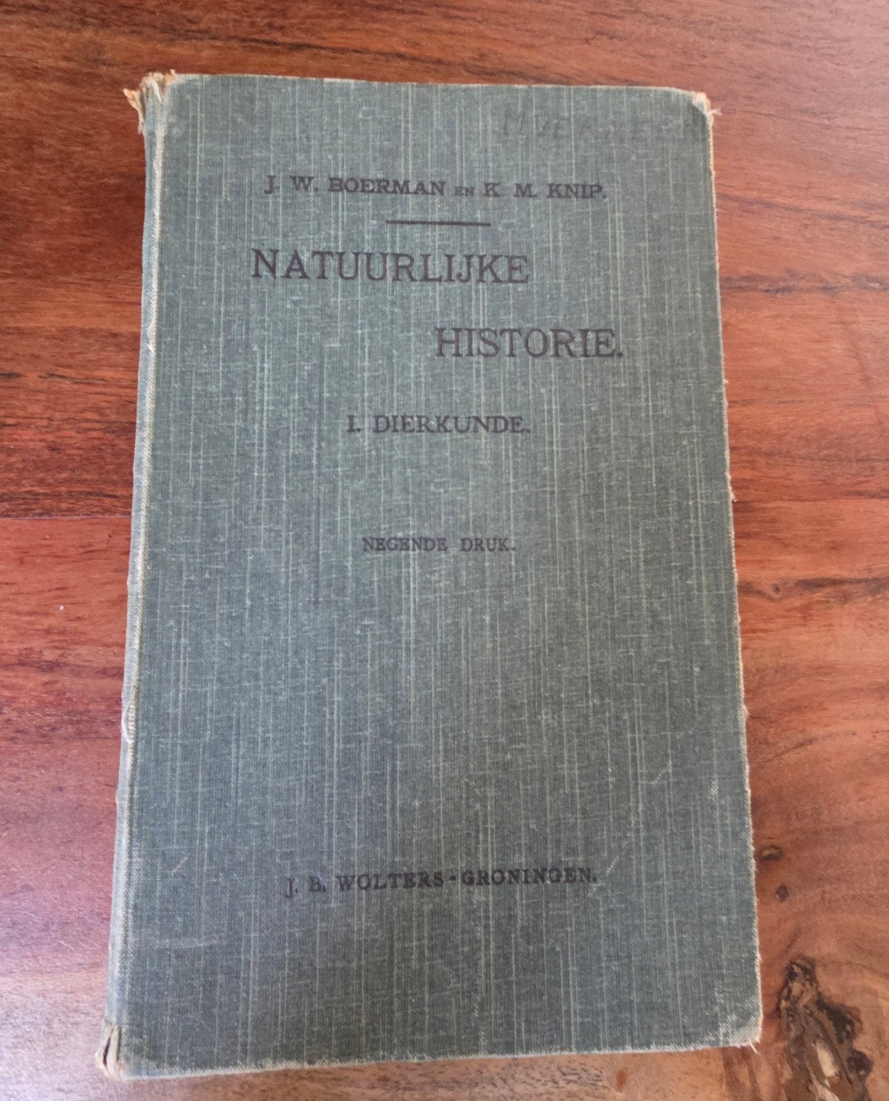 Natuurlijke Historie - Dierkunde (9e druk), Gelezen, Ophalen of Verzenden, Beta, J.W. Boerman en K.M. Knip