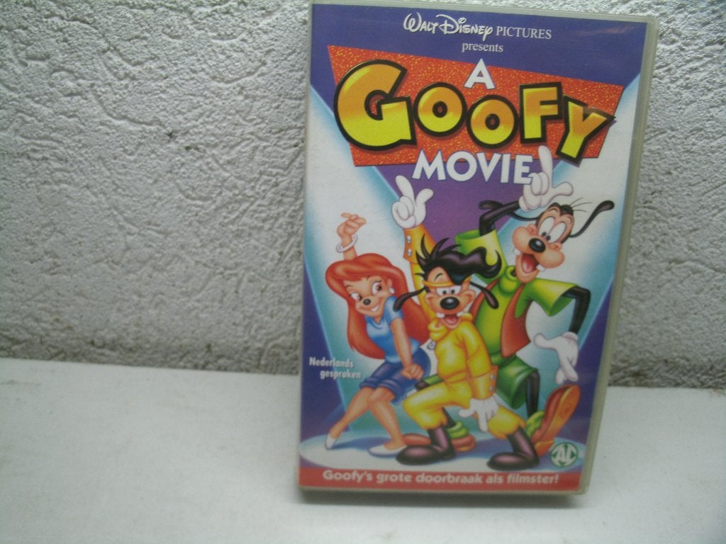 vhs 122a goofy movie grote doorbraak als fimster ned gespr, Cd's en Dvd's, Alle leeftijden, Ophalen of Verzenden, Zo goed als nieuw