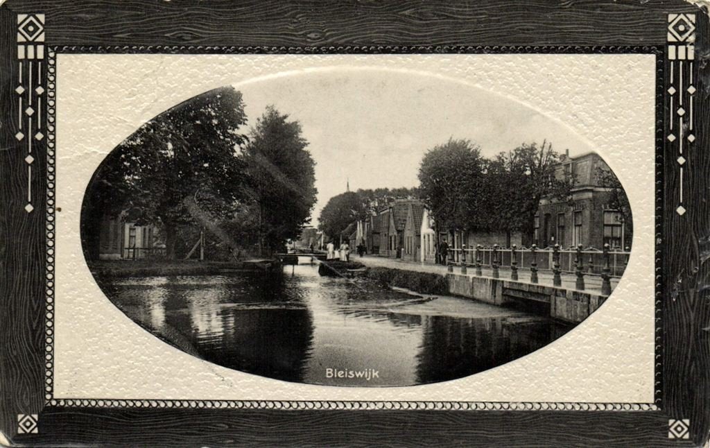 Bleiswijk - dorpsgezicht - B-keus - gelopen, Verzamelen, Ophalen of Verzenden, 1920 tot 1940, Gelopen, Zuid-Holland