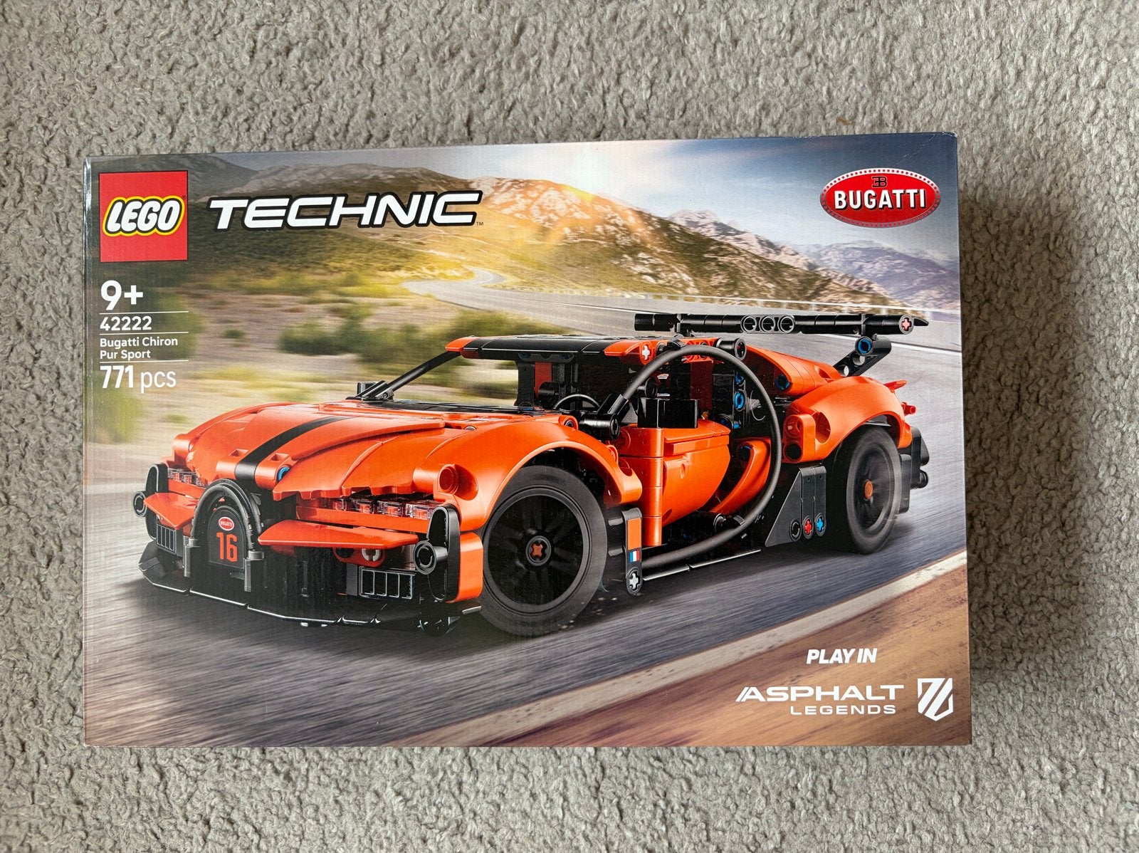 LEGO Technic Bugatti Chiron 42222 - Nieuw in doos, Kinderen en Baby's, Speelgoed | Duplo en Lego, Lego, Denemarken, Nieuw, Ophalen of Verzenden