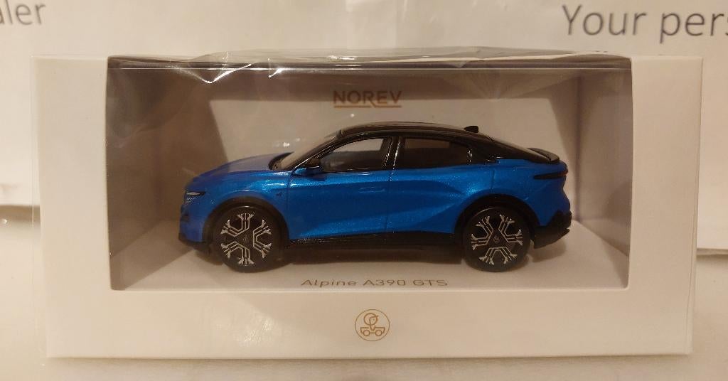 Norev 1:43 Alpine A390 GTS 2026 Alpine vision blauw/zwart, Ophalen of Verzenden, Nieuw, Auto, Norev