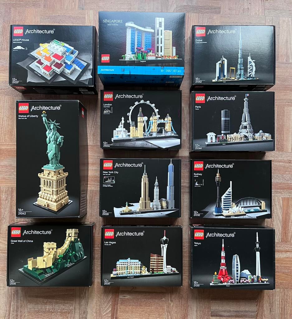 Lego architecture sets - nieuw & sealed, Kinderen en Baby's, Speelgoed | Duplo en Lego, Ophalen of Verzenden, Zo goed als nieuw