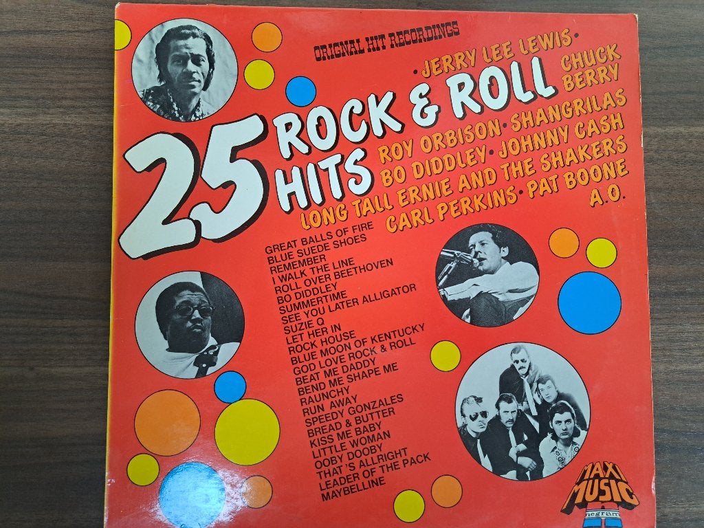 25 Rock & Roll Hits, LP, Ophalen of Verzenden, Zo goed als nieuw, 12 inch