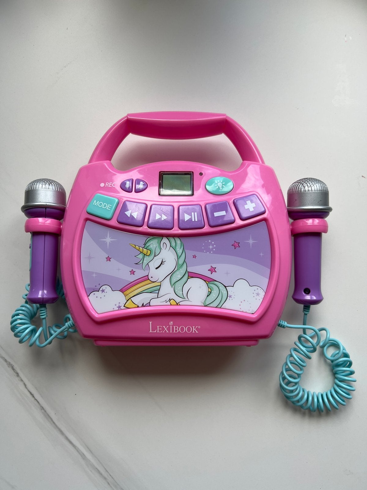 Lexibook Eenhoorn Karaoke Set met 2 Microfoons, Ophalen, Gebruikt, Meisje