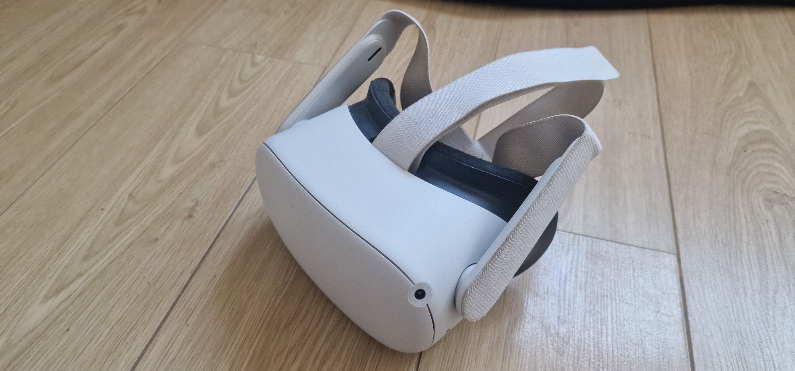 Oculus Quest 2 VR-bril met controllers, Spelcomputers en Games, Virtual Reality, Ophalen of Verzenden, Gebruikt, VR-bril, Overige platformen