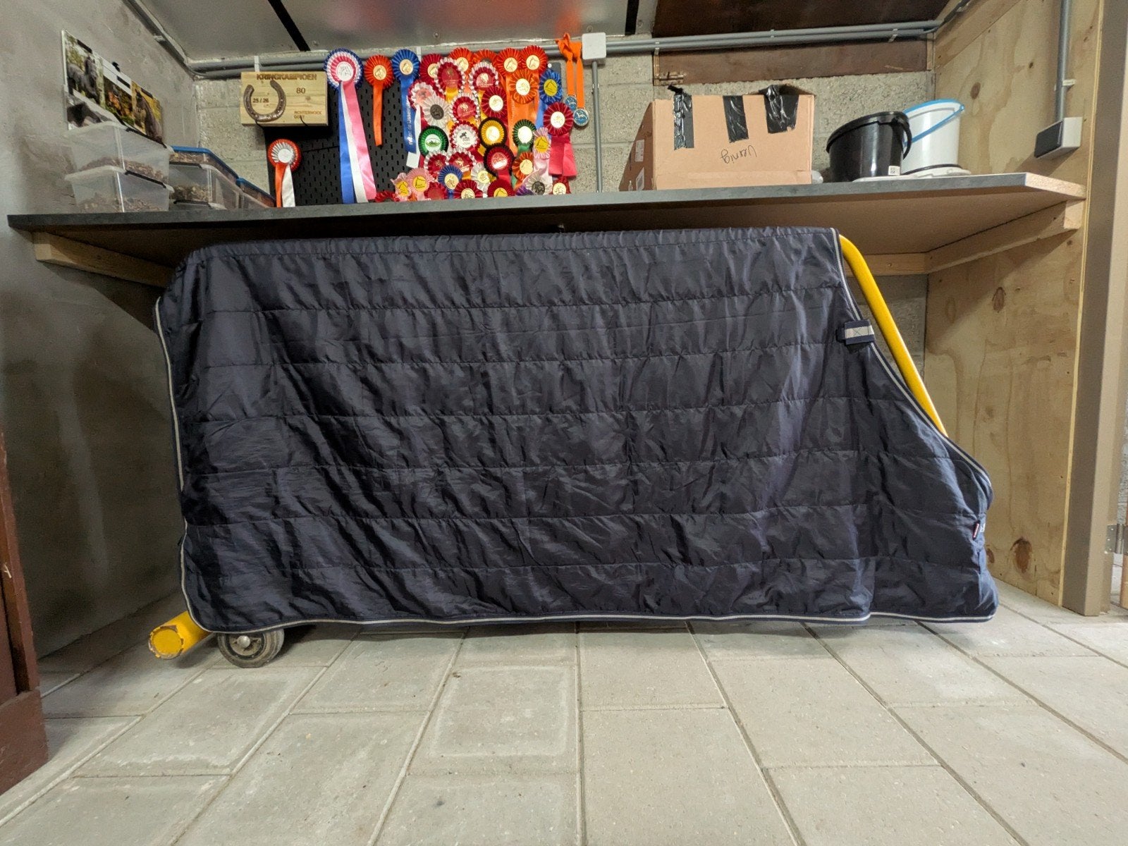 Lemieux Arika liner set 50/100/200 gram maat 7.0, Dieren en Toebehoren, Ophalen of Verzenden, Zo goed als nieuw, Onderdeken/liner