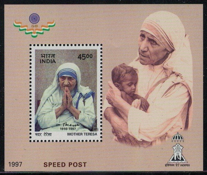 W353 India Blok 8 postfris, Verzenden, Postfris, Oost-Azië