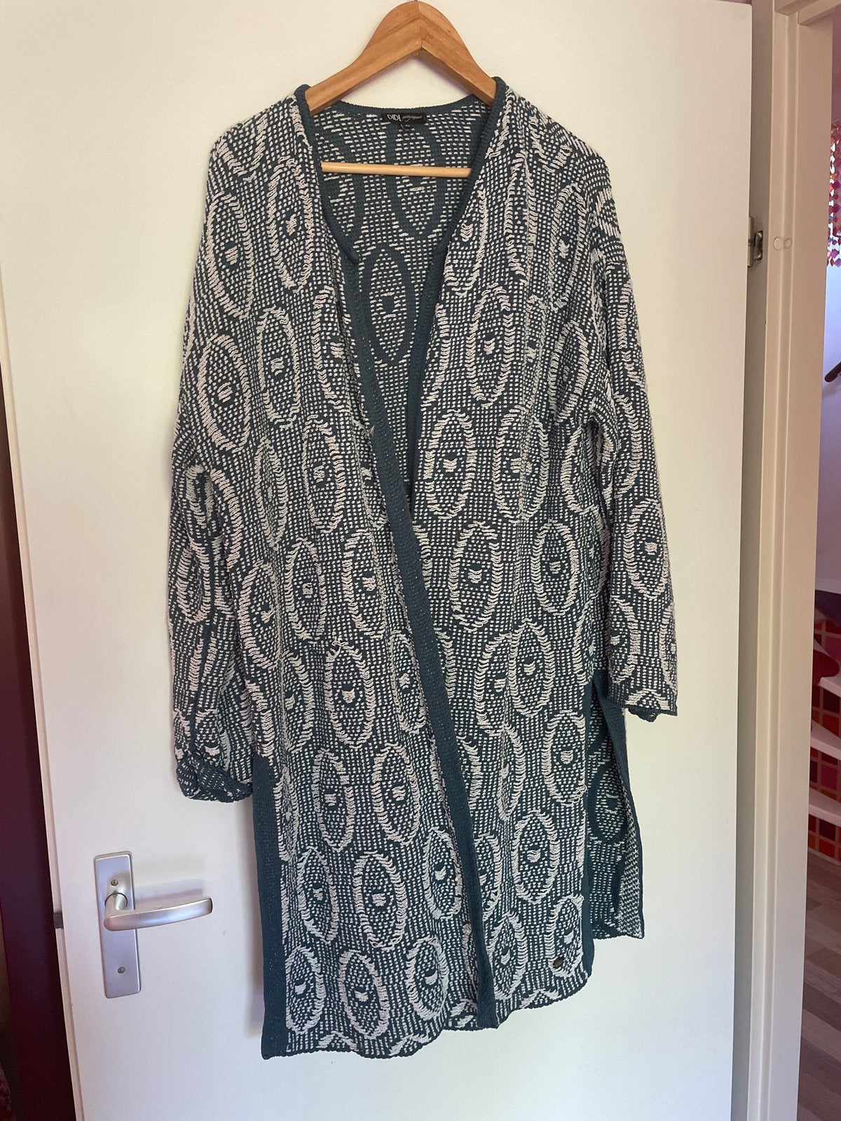 Didi Zomers Lang Vest 42-44, Kleding | Dames, Truien en Vesten, Verzenden, Gedragen, Maat 42/44 (L), Blauw