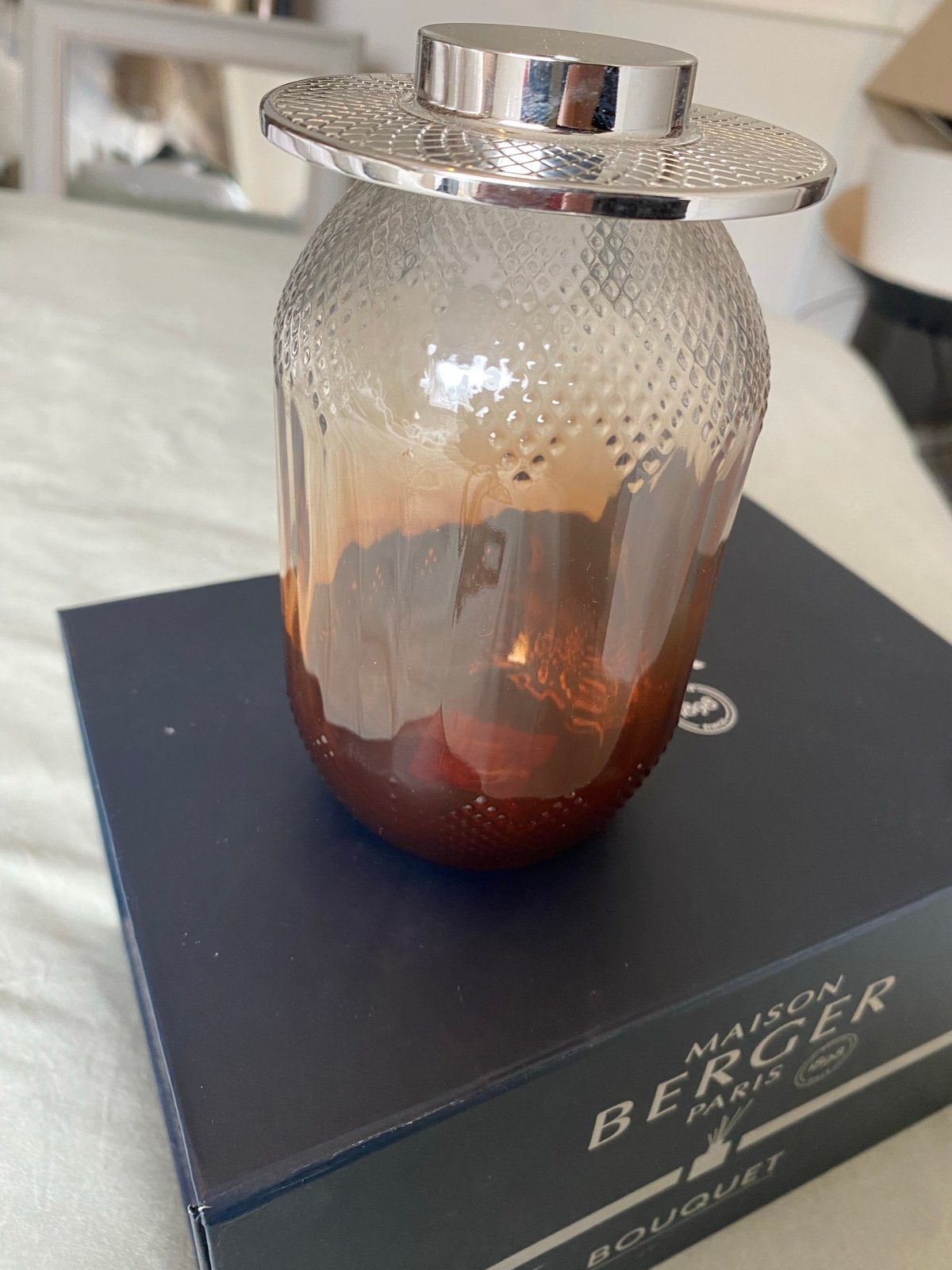 Maison Berger Paris Bouquet Geurdiffuser - Zonder geur, Meerkleurig, Ophalen of Verzenden, Zo goed als nieuw, Modern
