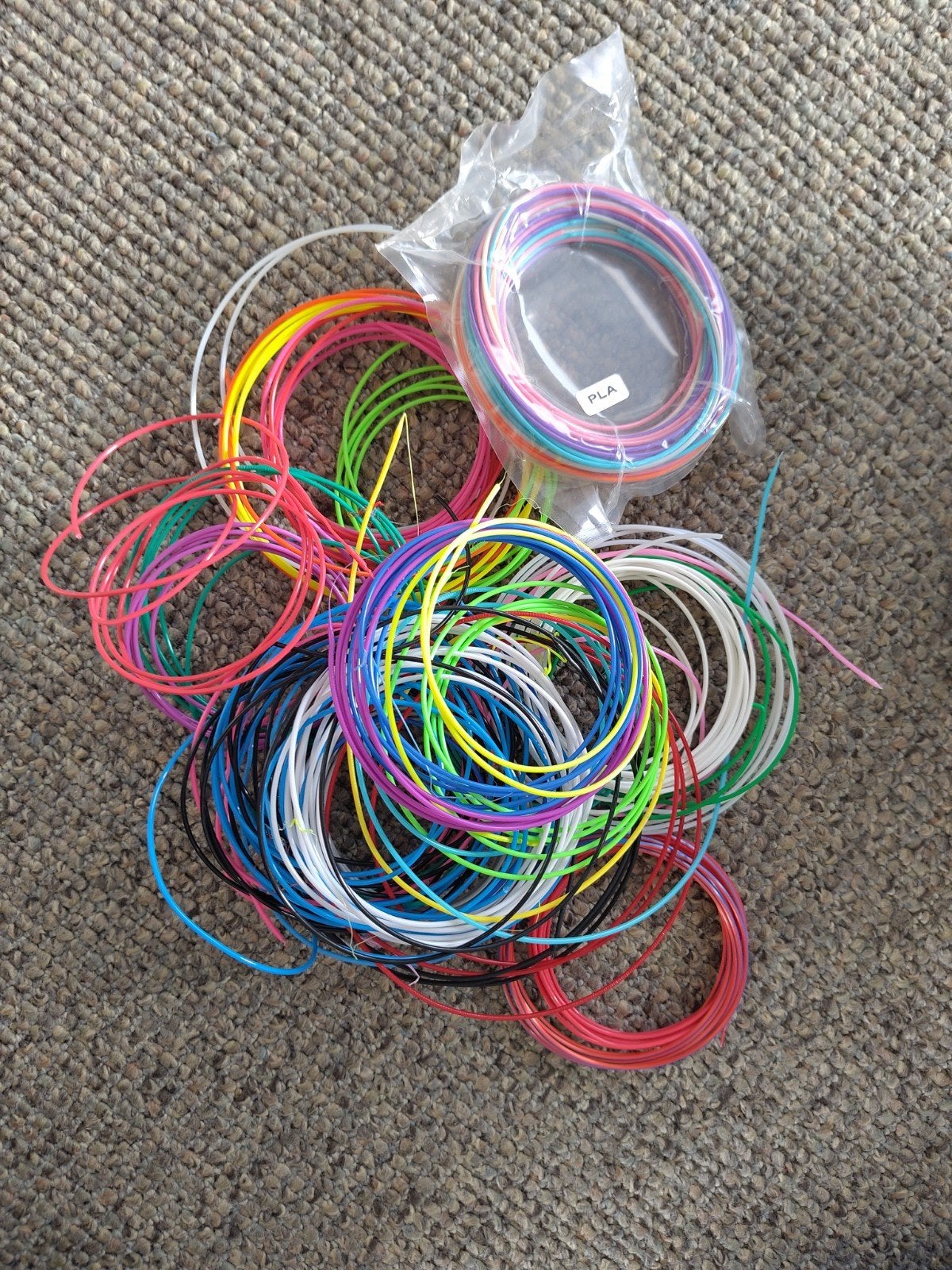 Diverse kleuren PLA filament voor 3D-pen, Ophalen of Verzenden, Zo goed als nieuw, Jongen of Meisje