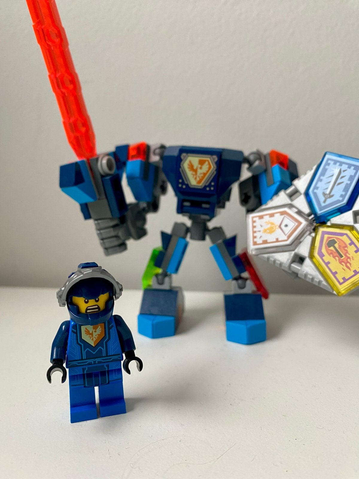 Lego Nexo Knights 70362 Clay, Gebruikt, Lego, Ophalen of Verzenden, Complete set