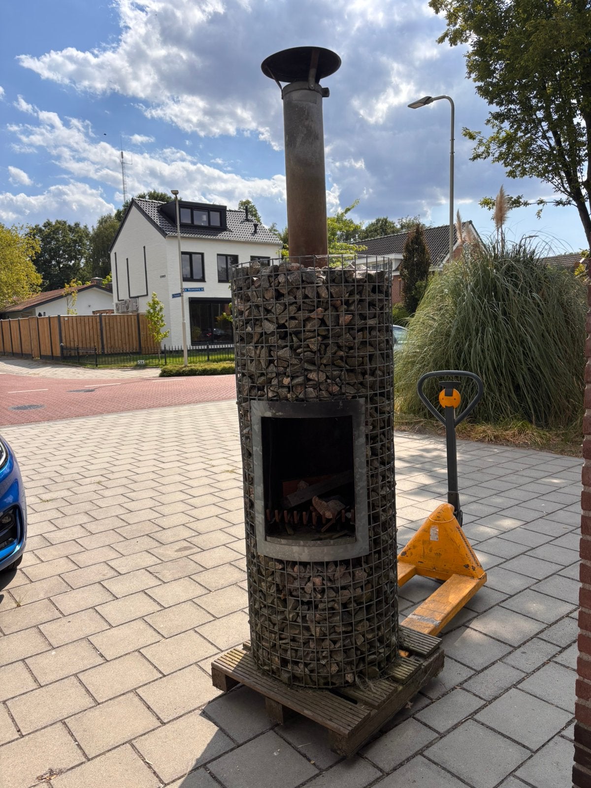 Buitenhaard, Ophalen, Gebruikt