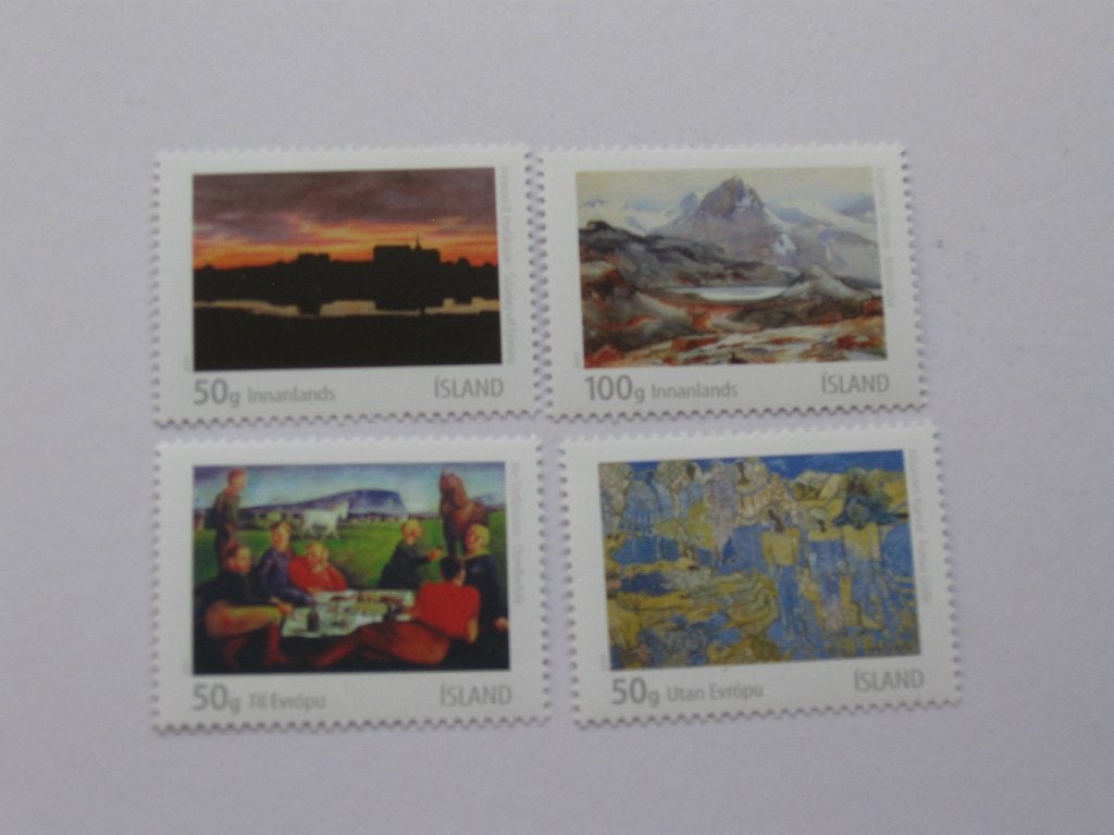 IJsland, Ophalen, Noorwegen, Postfris