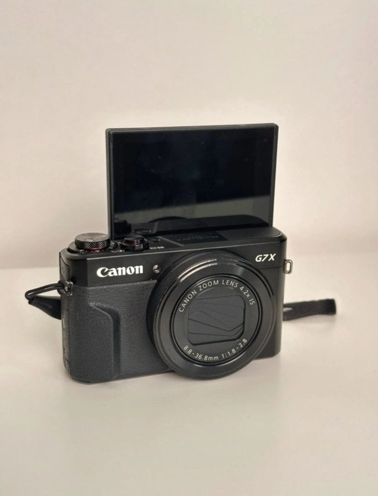 Canon g7x mark ii digitale camera, Ophalen of Verzenden, Zo goed als nieuw, Canon, 4 t/m 7 keer