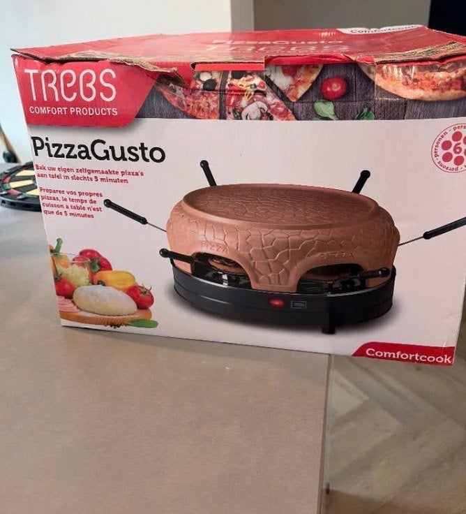Pizza maker geheel nieuw, Minder dan 45 cm, Overige merken, Minder dan 45 cm, Pizzaoven