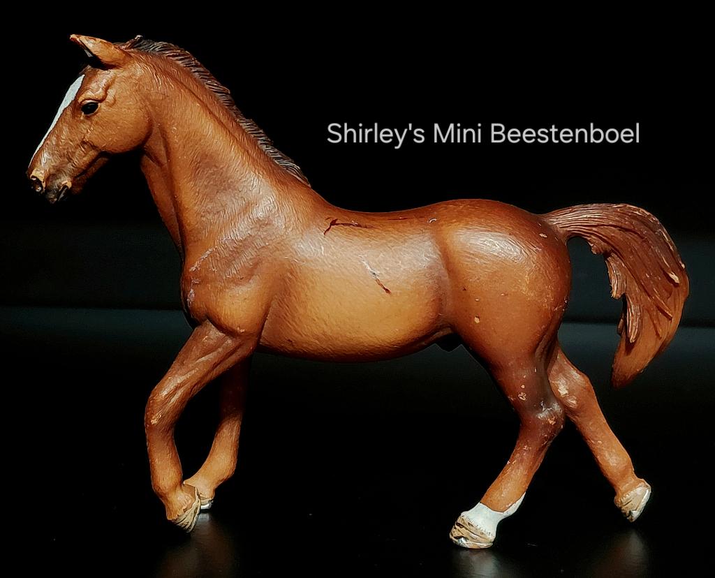 schleich trakhener hengst, Ophalen of Verzenden, Gebruikt, Paard, Beeldje of Figuurtje