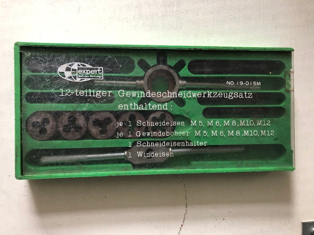 12-delige draadtapset, Doe-het-zelf en Verbouw, Gereedschap | Handgereedschap, Ophalen of Verzenden, Gebruikt, Overige typen, Overige merken