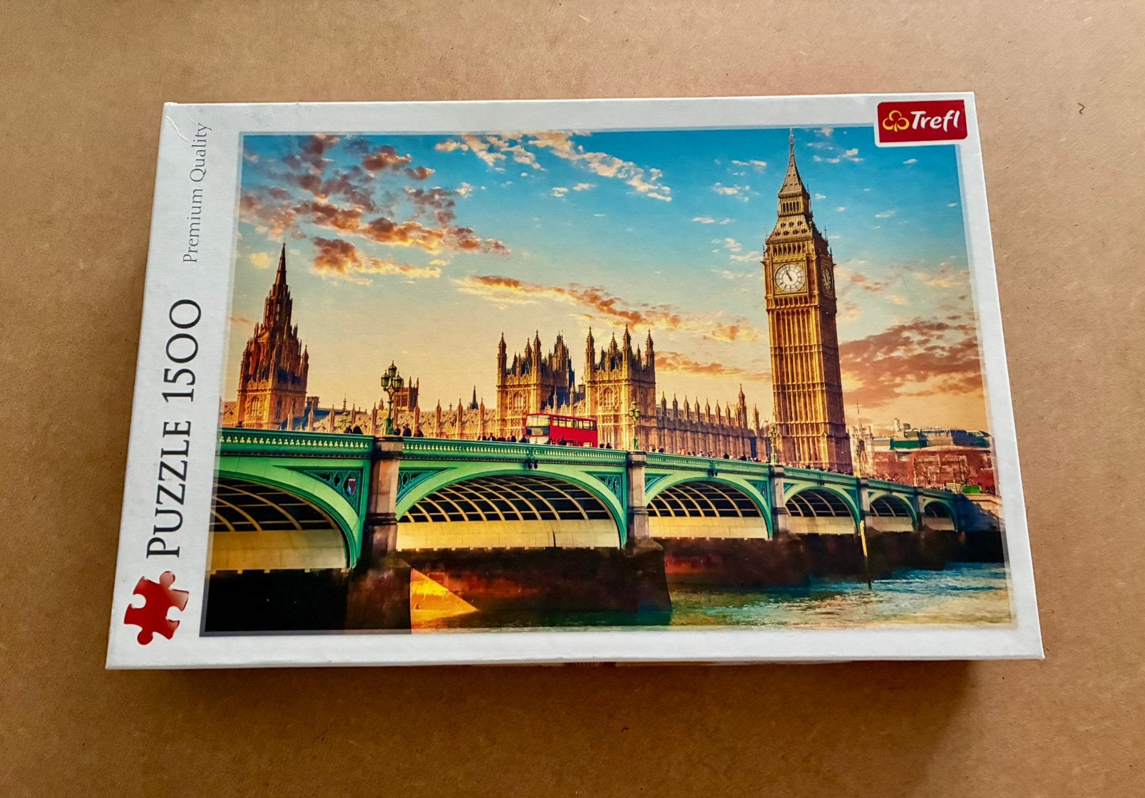 Trefl puzzel, 1500 stukjes, London, Ophalen of Verzenden, 500 t/m 1500 stukjes, Zo goed als nieuw