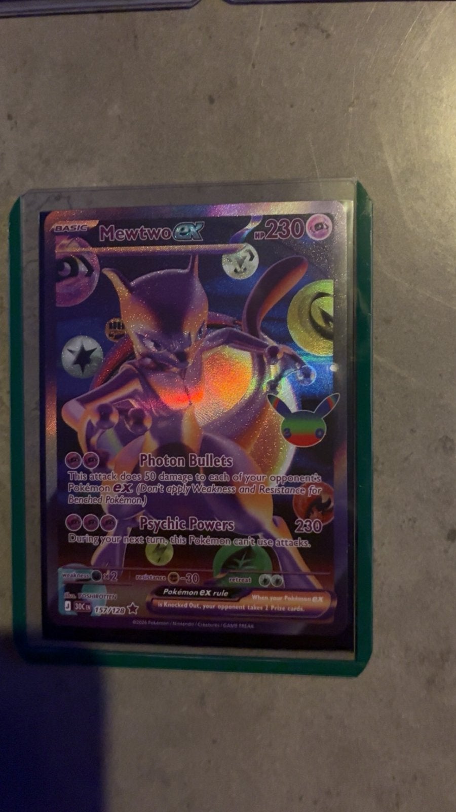 3X mewtwo ex 30th los te verkoop, Ophalen, Zo goed als nieuw