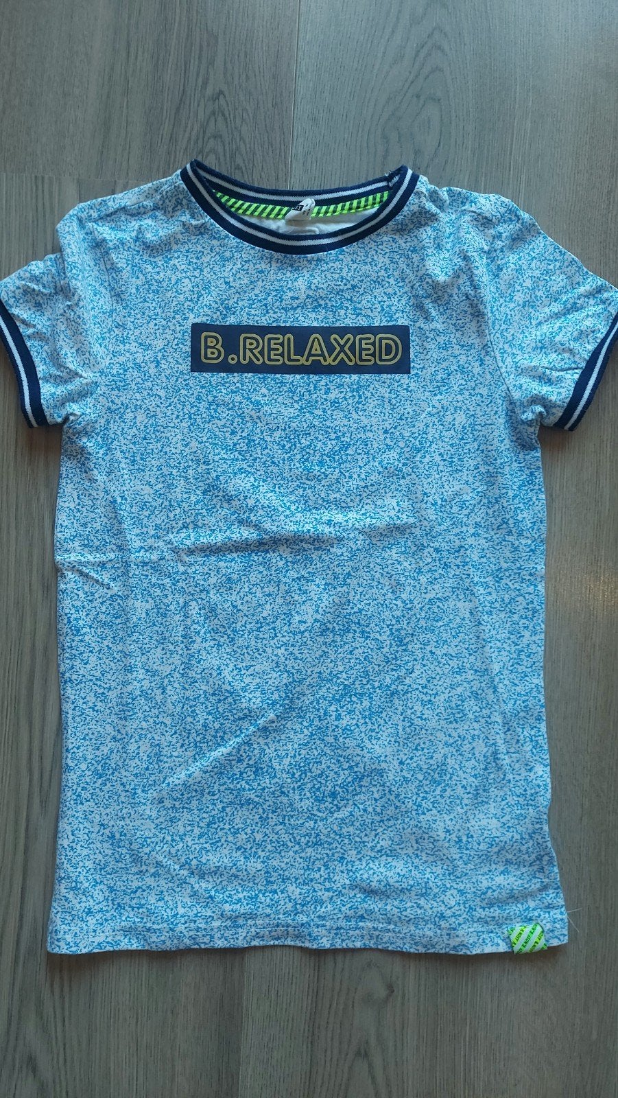 Blauw T-shirt B.RELAXED maat 158/164 van B.NOSY, Jongen of Meisje, Ophalen of Verzenden, Zo goed als nieuw, Shirt of Longsleeve