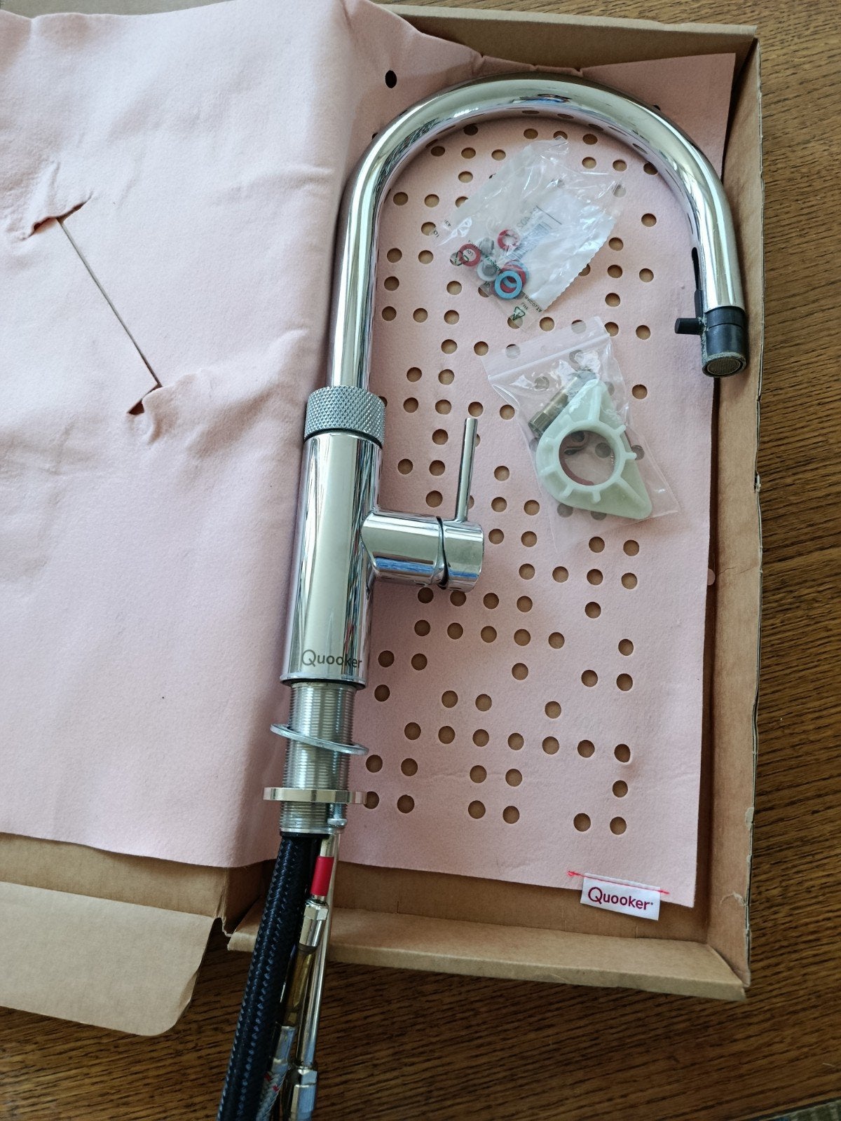 Quooker Fusion Round Kraan met Uittrek Spoelslang, Ophalen of Verzenden