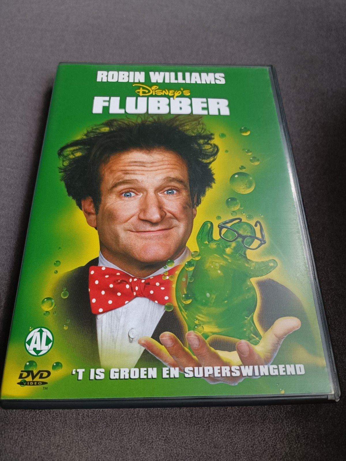 Flubber - dvd, Alle leeftijden, Ophalen of Verzenden, Zo goed als nieuw, Stand-up of Theatershow