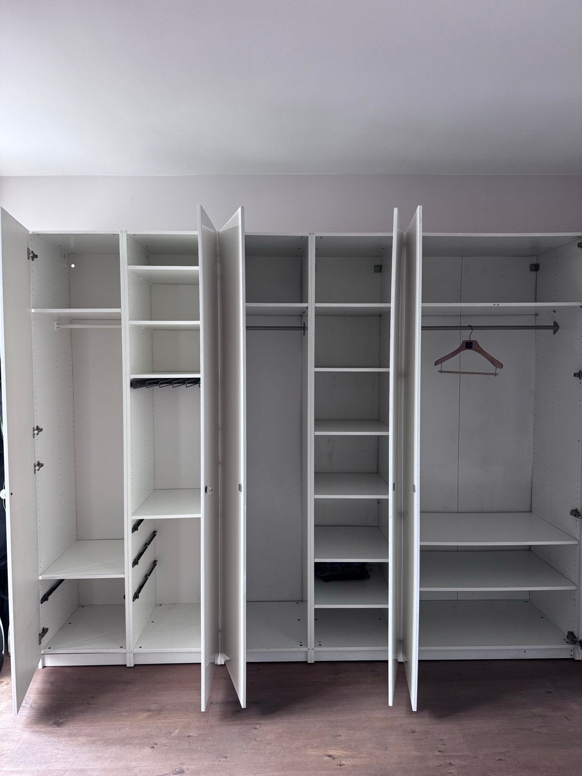 4x IKEA Pax kledingkast - Compleet systeem