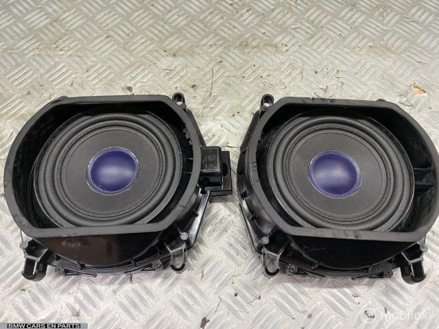 Subwoofer BMW X5 E70 ('07-'10) set 2 stuks, Gebruikt, Partnerportal@bmw.de, Bmw, Ophalen of Verzenden