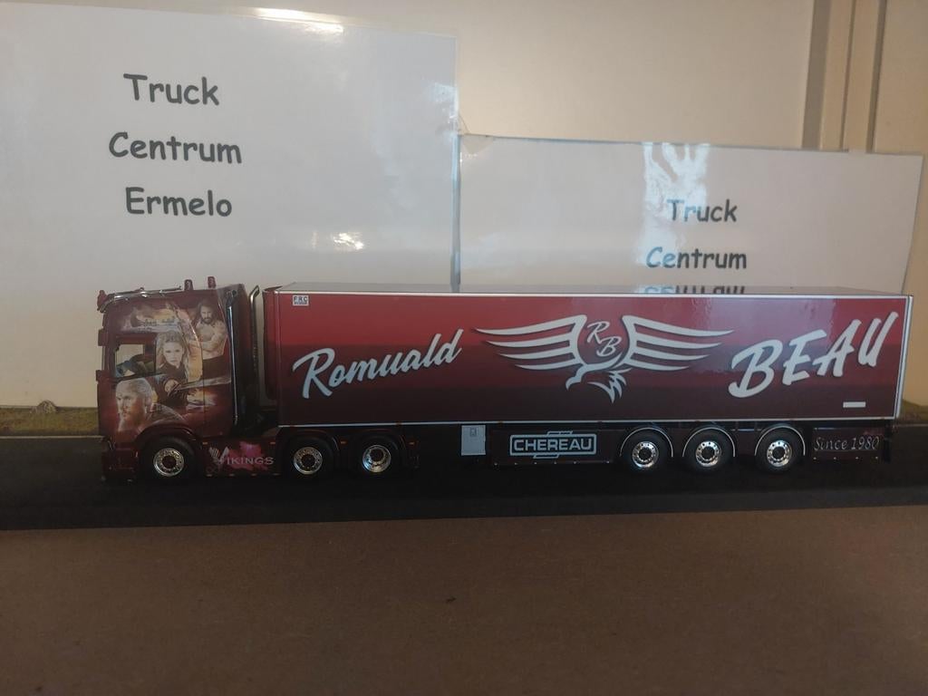 Beau Vikings met oplegger beau, Ophalen of Verzenden, Nieuw, Bus of Vrachtwagen, Wsi