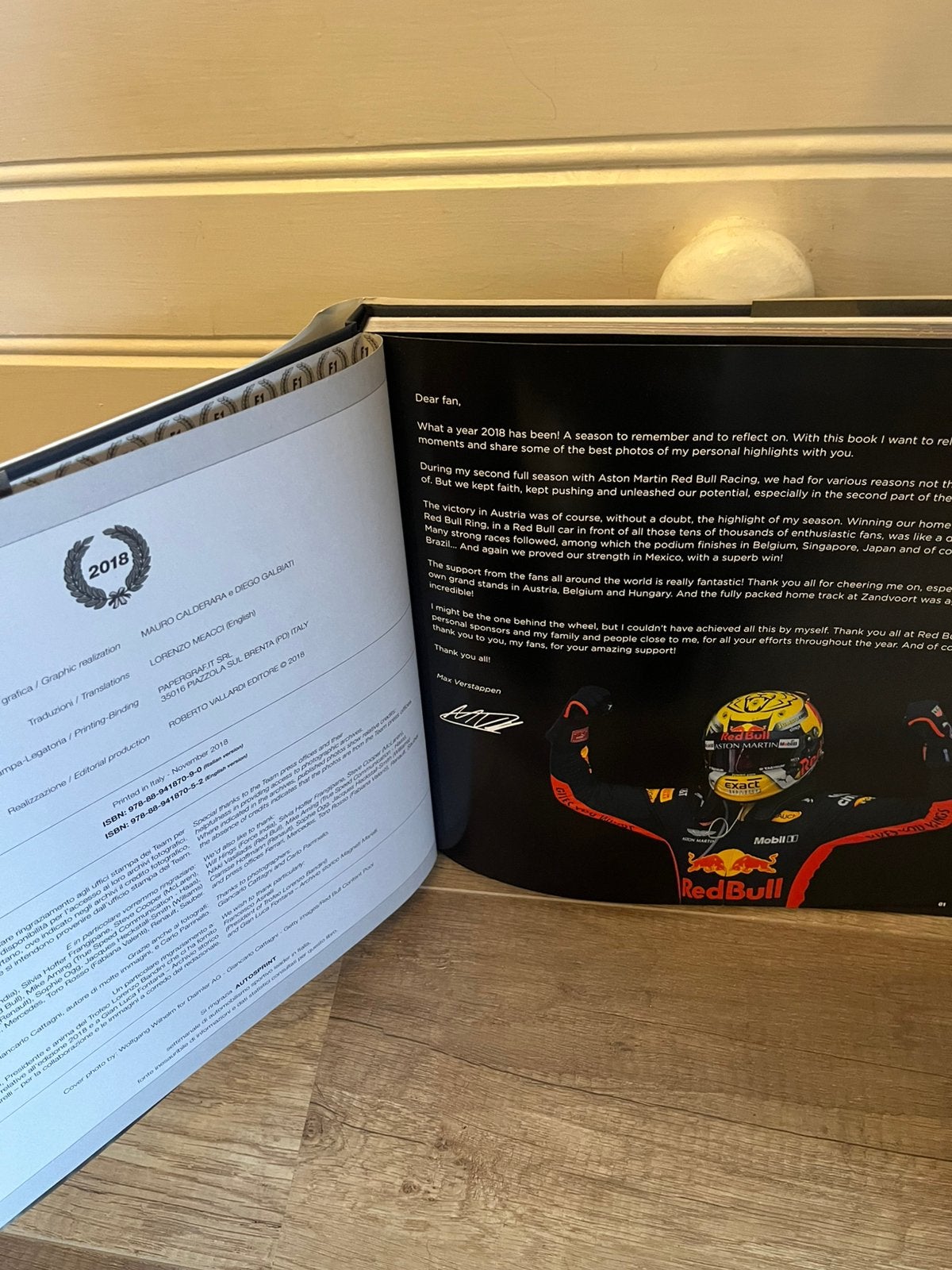 Jaarboek Max Verstappen 2018, Ophalen of Verzenden, Algemeen