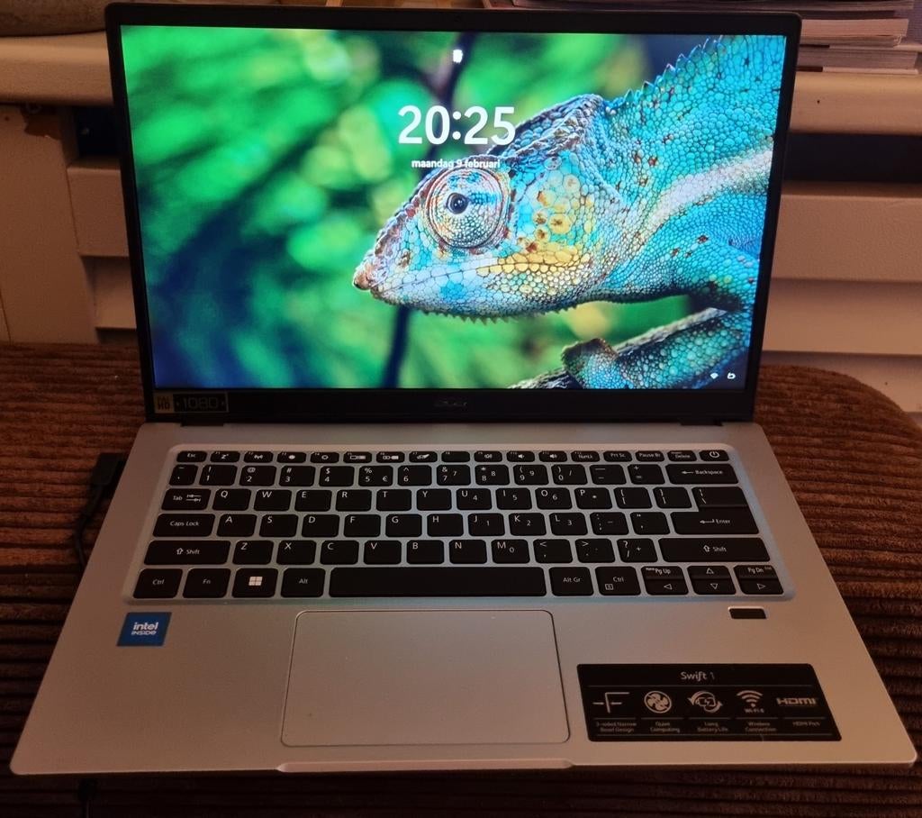 Acer Swift 1 Laptop - Compact en Efficiënt, Computers en Software, Windows Laptops, Ophalen, ACER, Qwerty, 14 inch