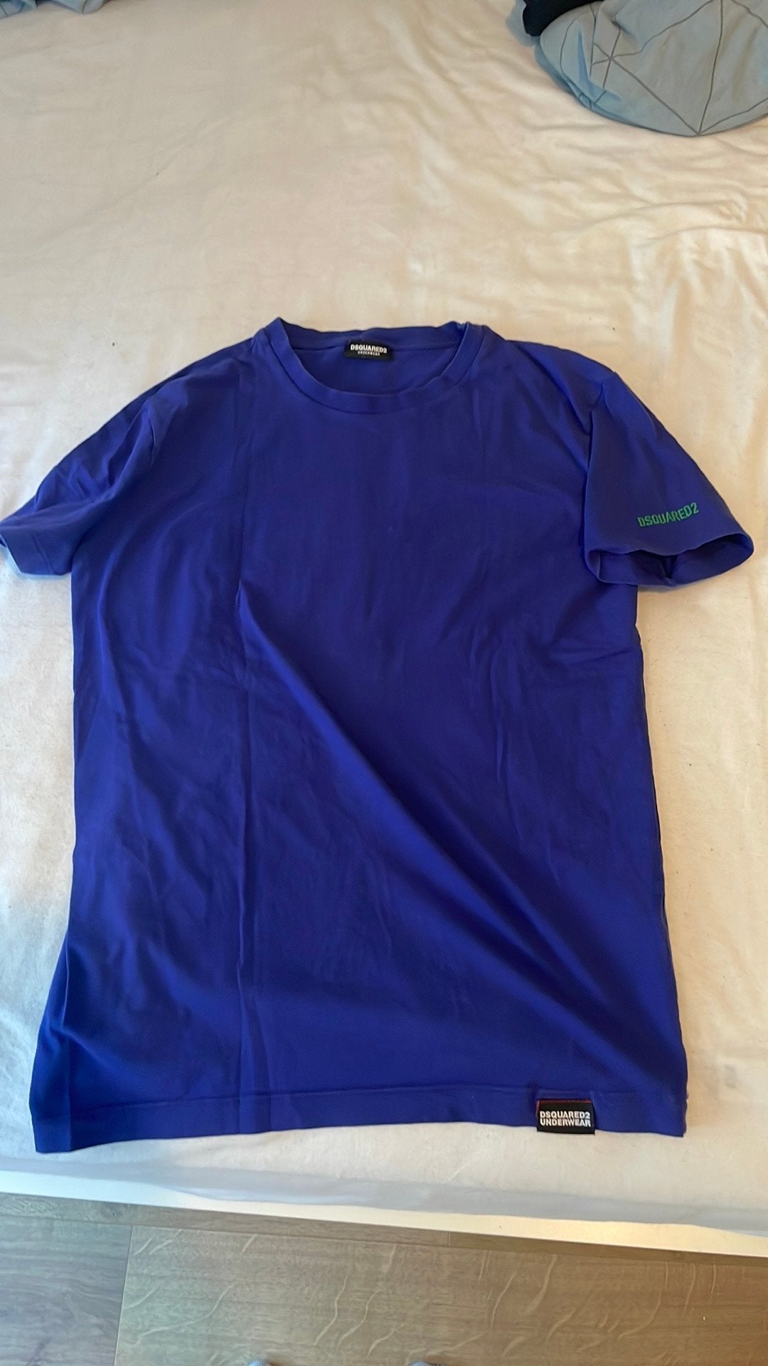 Dsquared 2 shirt, Ophalen of Verzenden, Gedragen, Maat 52/54 (L), Blauw