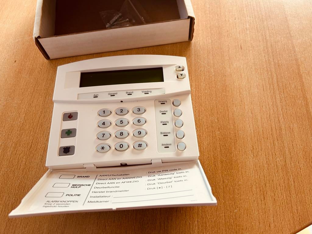 NetworX NX-148-NL-LOB Alarmsysteem Bedienpaneel, Overige typen, Nieuw, Ophalen of Verzenden, Afstandsbediening